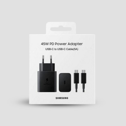 Samsung Chargeur de voyage ultra rapide 45W S21/S22/S23/S24 ULTRA blanc